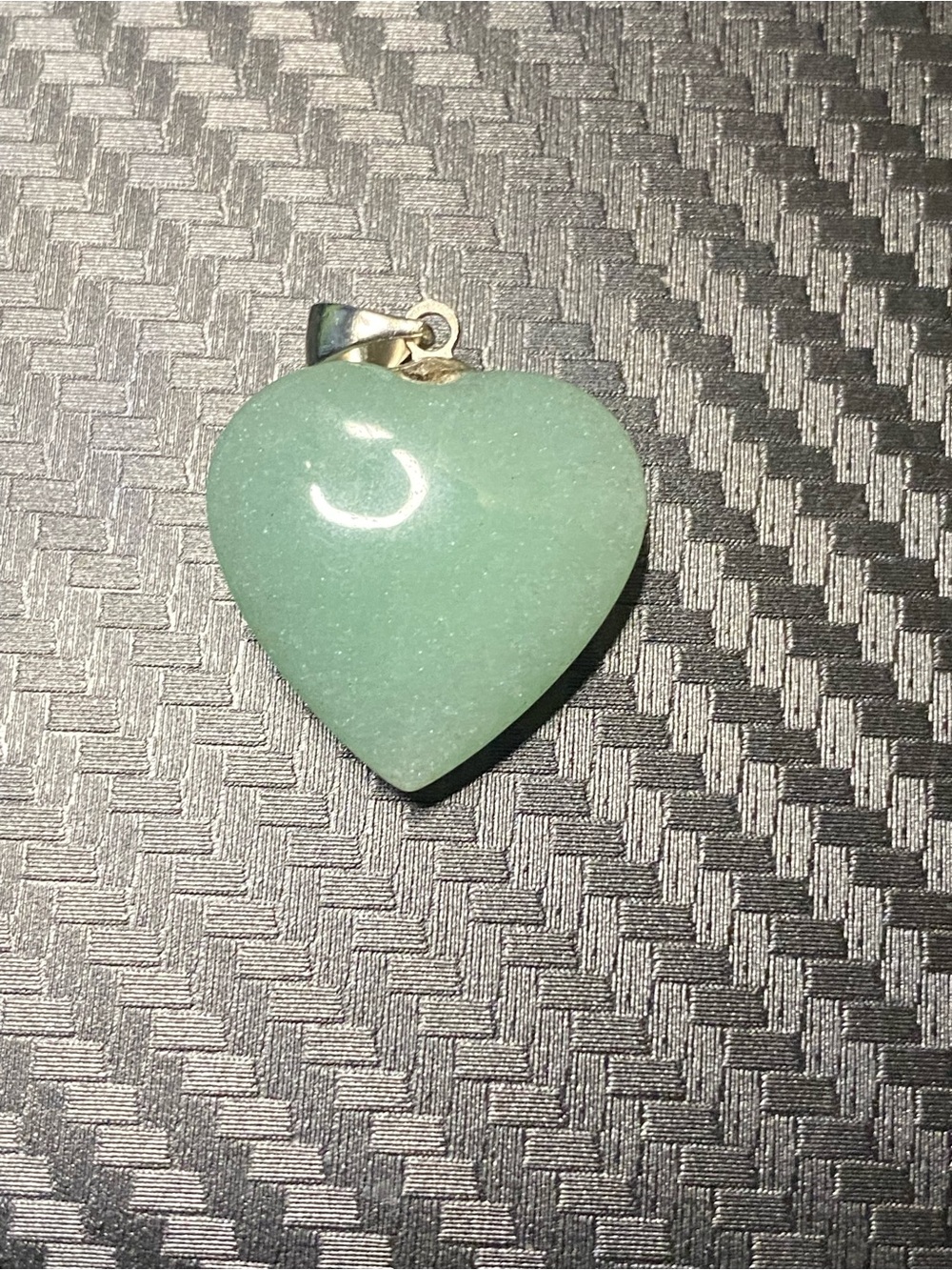 Jadeite Heart Pendant Necklace - Women Jewelry